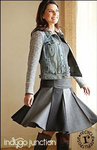 Indygo Junction Modern Gored Skirt Sewing Pattern IJ987CR