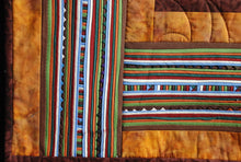 Load image into Gallery viewer, Bali Cotton Batik Strip Kits-02907 Green, Brown, Gold