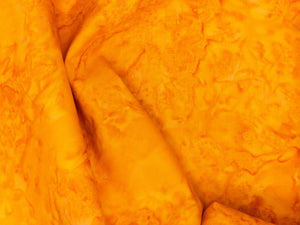 006 Bright Orange Blender Bali Batik Cotton Woven BTY