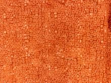 Load image into Gallery viewer, 078 Rust Mono Square Pattern Bali Batik Cotton Woven BTY