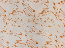 Load image into Gallery viewer, 085 Eggshell with Caramel Swirl Bali Batik Cotton Woven BTY
