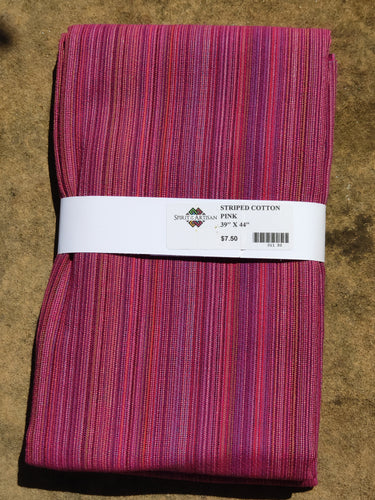Stripe Cotton - Pink 01150