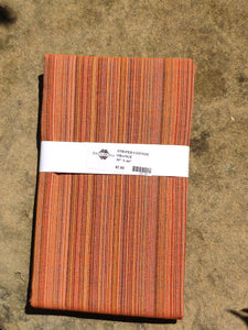 Woven Stripe Cotton - Orange 01155