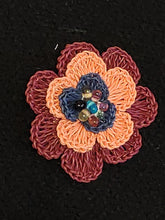 Load image into Gallery viewer, Pins Made by Hand Crochet with Beads