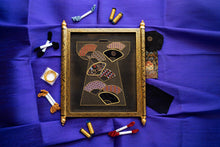 Load image into Gallery viewer, Black Kimono Needlepoint