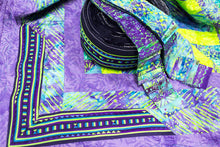 Load image into Gallery viewer, Bali Cotton Batik Strip Kits-02910 Blue, Turquiose, Lime Green