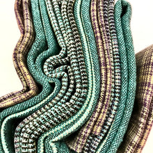Load image into Gallery viewer, Triple Turquoise Handwoven Thai Cotton