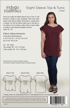 Load image into Gallery viewer, indygo Essentials Slight Sleeve Top &amp; Tunic pattern IJ1165E
