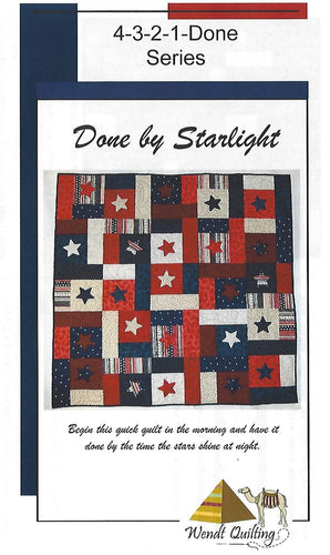 Done by Starlight Quilt Pattern FQ 03451